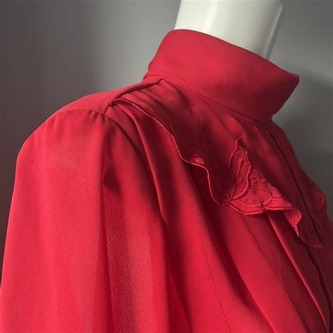 Lady in Red ️ Blouse £22 inc U.K. postage Matte... - Depop