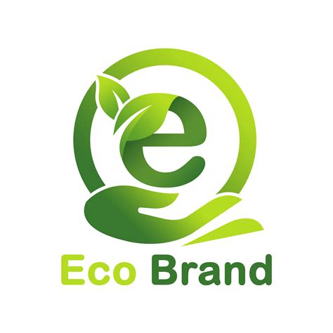How To Create An E Logo With Plant Elements For A Modern Eco Brand