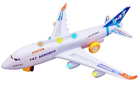 Buy FunBlast Battery Operated Aeroplane Toy For Kids With Light & Sound ...