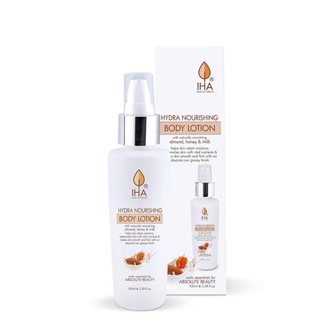 Buy IHA Herbal Body Lotion with Almond, Honey and Milk - Hydra ...