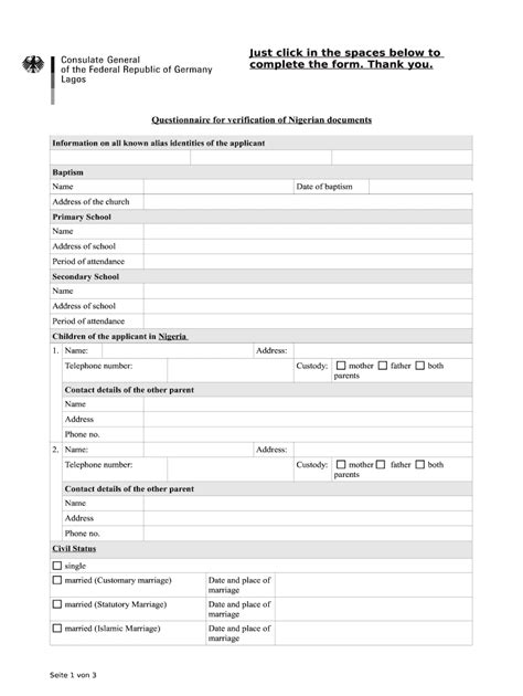 DE Questionnaire for Use Under Section 54 Number - Fill Out, Sign ...