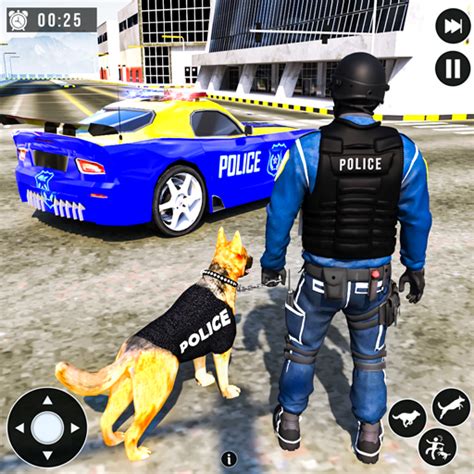 Real Police Dog Simulator Chase Gangster Cop Games - US Police Dog ...