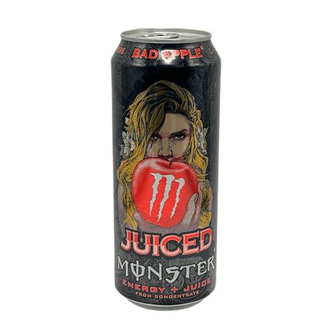 ENERGÉTICO MONSTER ENERGY BAD APPLE JUICED 500ML - MONSTER ENERGY ...