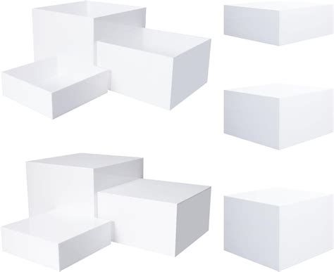 GGSTDDUP 9 Pcs Acrylic Risers Display Stands, Food Risers for India | Ubuy