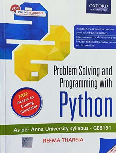 Buy Problem Solving and Programming with Python: With Free Access to ...
