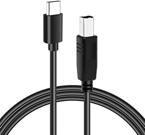 USB B to USB C Printer Cable 4 Feet, USB C to USB B Printer Cable ...