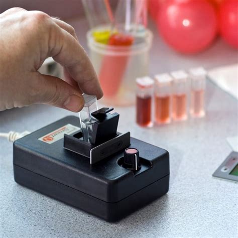 Colorimeter Experiment 的图像结果