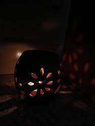 FARKRAFT Ceramic Aroma Diffuser Or Oil Burner With Tealight Candle ...