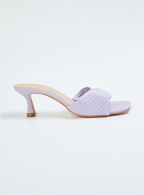 Buy Women Overlap Strap Heel Sandals Online at just Rs. 1299.0 ...