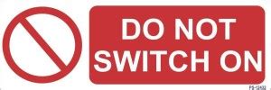 SignageShop Do not switch on Emergency Sign Price in India - Buy ...