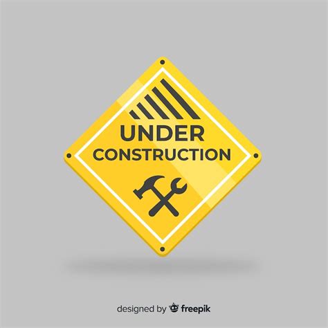 Under construction sign Images - Free Download on Freepik