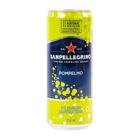 Sanpellegrino Grapefruit Sparkling Drink 330 ml can | Woolworths.co.za