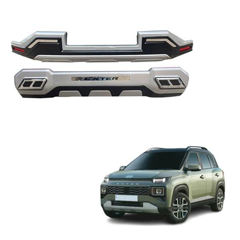 Buy Hyundai Exter Front and Rear Bumper Protector or guard