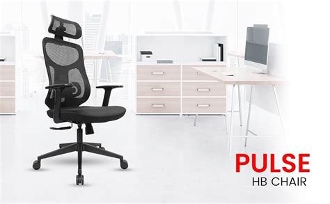 Make My Chairs™ Pulse Mesh Ergonomic Office Chair for Home|Single-Lock ...
