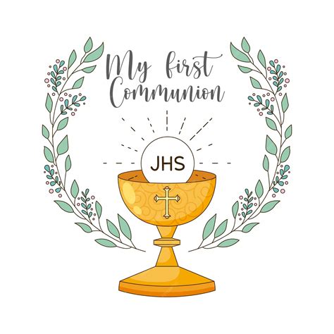 Premium Vector | My first communion