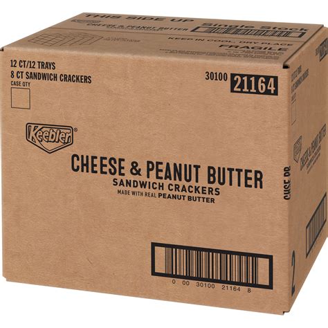 Keebler® Cheese & Peanut Butter sandwich crackers