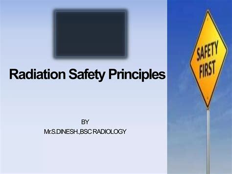 Image result for Basic Radiation Safety Principles