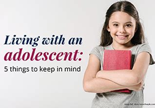 Living With An Adolescent: 5 Things To Keep In Mind