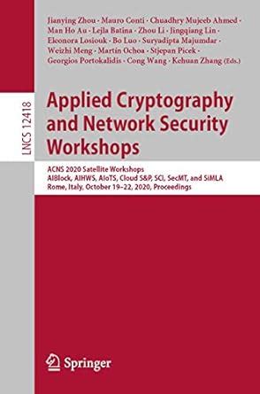 Buy Applied Cryptography and Network Security Workshops: ACNS 2020 ...