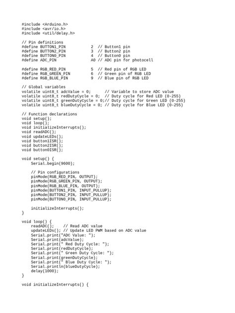 Image result for RGB Arduino Seven Colors