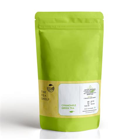 Chamomile Green Tea – The Tea Shelf