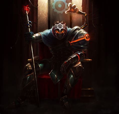 ArtStation - Viktor, The Machine Herald [LoL Fanart]