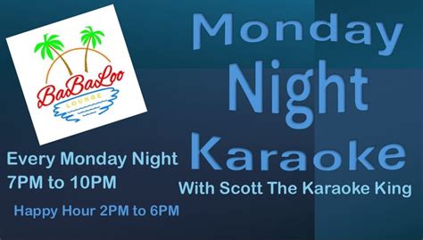 karaoke Monday , BaBaLoo Lounge, Lake Havasu City, 16 September 2024 ...