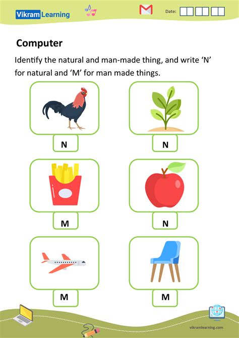 Computer a Machine Worksheets for Grade 1 的图像结果