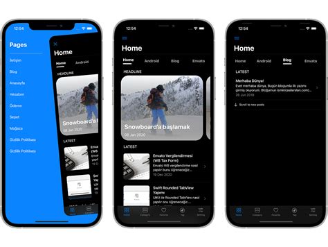 Blog and News SwiftUI iOS App for WordPress Site with AdMob, Firebase ...