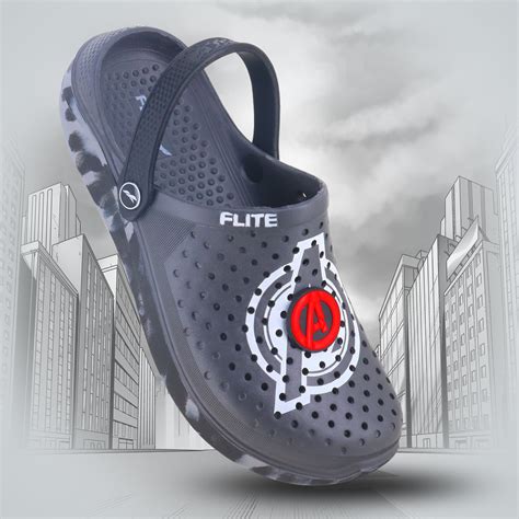 Flite Grey Sandals for Men FL-3014 | Sandals & Slippers Online – Relaxo ...