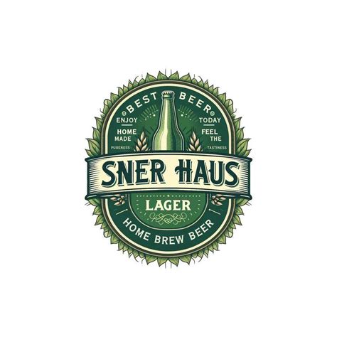 Sner Haus Lager Label Design | Freelancer