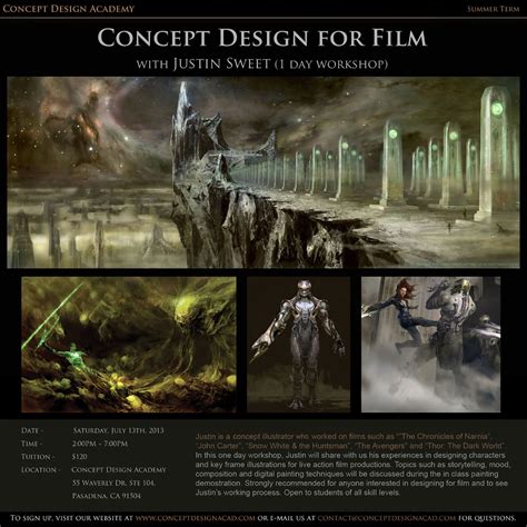 Concept Design Academy: "Concept Design for Film" with Justin Sweet ...