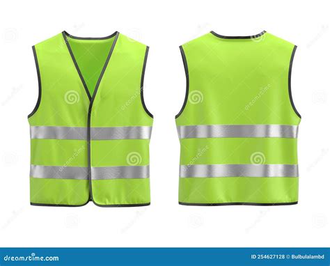 Safety Vest Front And Back