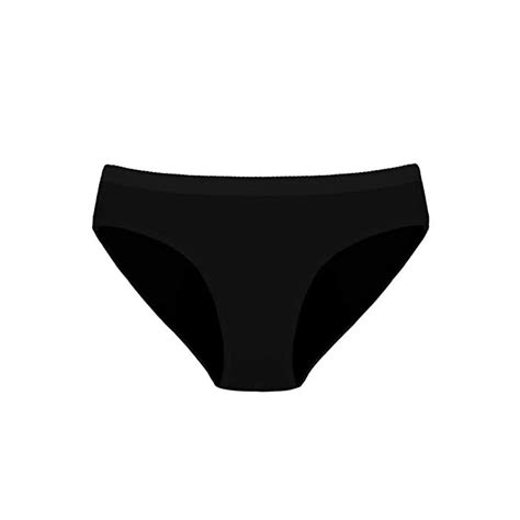 Buy Teen Period Underwear - Bikini Panties, Black, 15/16 - Super ...