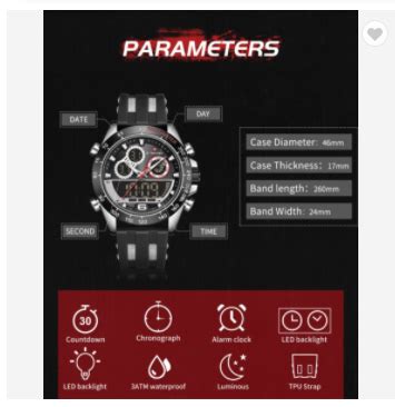 NAVIFORCE 9188T SBB Men Military Luxury Watch Quartz Sport Casual Wrist ...