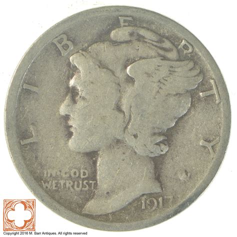 1917 Mercury Silver Dime | Property Room