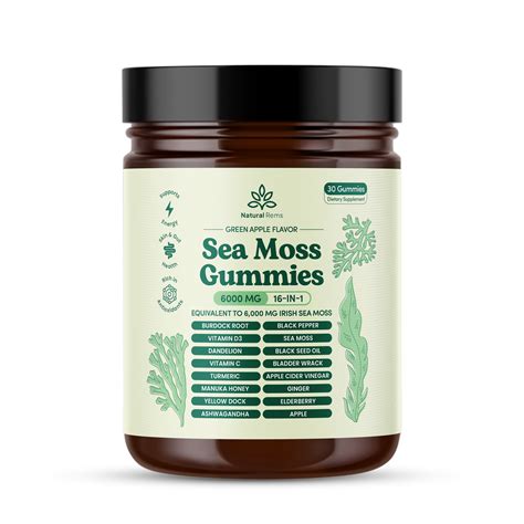 Sea moss gummies Main PDP – Natural Rems