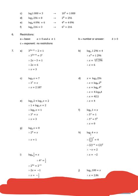 Exponential Function Equation Mind Grade 12 的图像结果