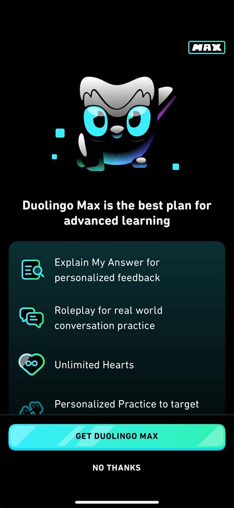 Duolingo Super Vs Max