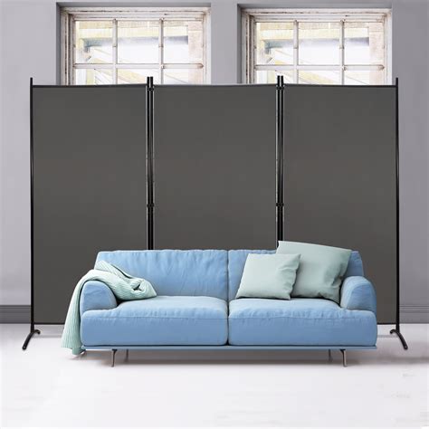 Buy 3 Panel Folding Privacy Screens, 6 Ft H Partition Room Divider ...