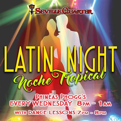Latin Night - Lessons & social dancing!, 130 E Government St, Pensacola ...