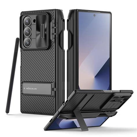 Nillkin Samsung Galaxy Z Fold 6 Case with S Pen Holder & Hinge ...