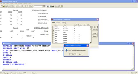 Visual Fox Database 的图像结果