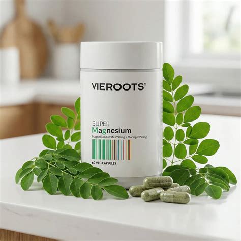 Super Magnesium for Sleep, Stress & Glucose Control Support - Vieroots