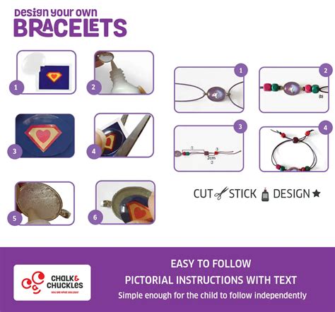 Chalk and Chuckles Design Your Own Bracelets Jewellery Making Kit, 7Y ...