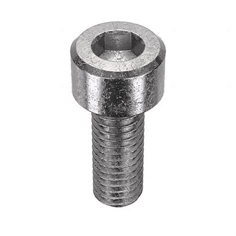 M6x1.00 Thread Size, 16 mm Lg, Socket Head Cap Screw - 26WC47|M51050 ...