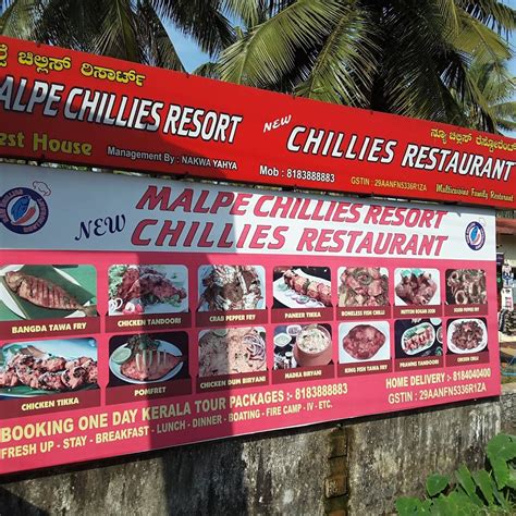 Menu at New Chillies Restaurant, Malpe, 9P62+VPW