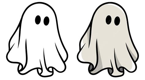 Premium Vector | Cute ghost isolated, Vector Halloween concept, Cartoon ...