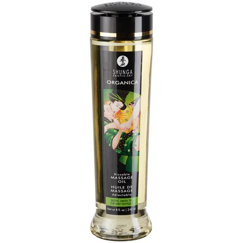 Shunga Organica Sensual Kissable Massage Oil 240 ml | Sinful