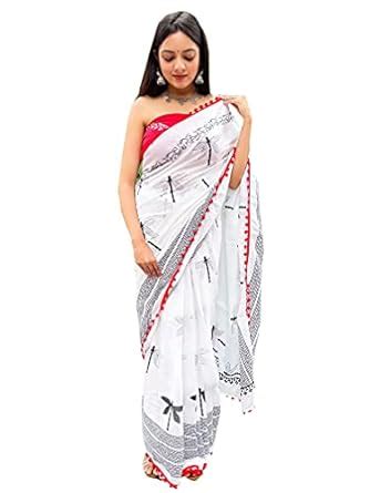 Buy Shivanya Handicrafts Women's Hand Block Batik Bagru Jaipuri Ikat ...